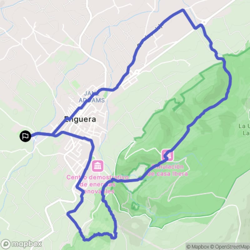 Randonnée à Enguera depuis l'Ermita de San Cristóbal