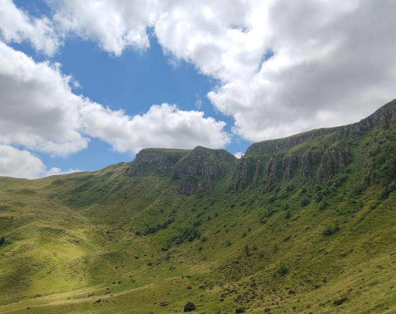 Le tour des puys depuis Le Claux - Le Claux