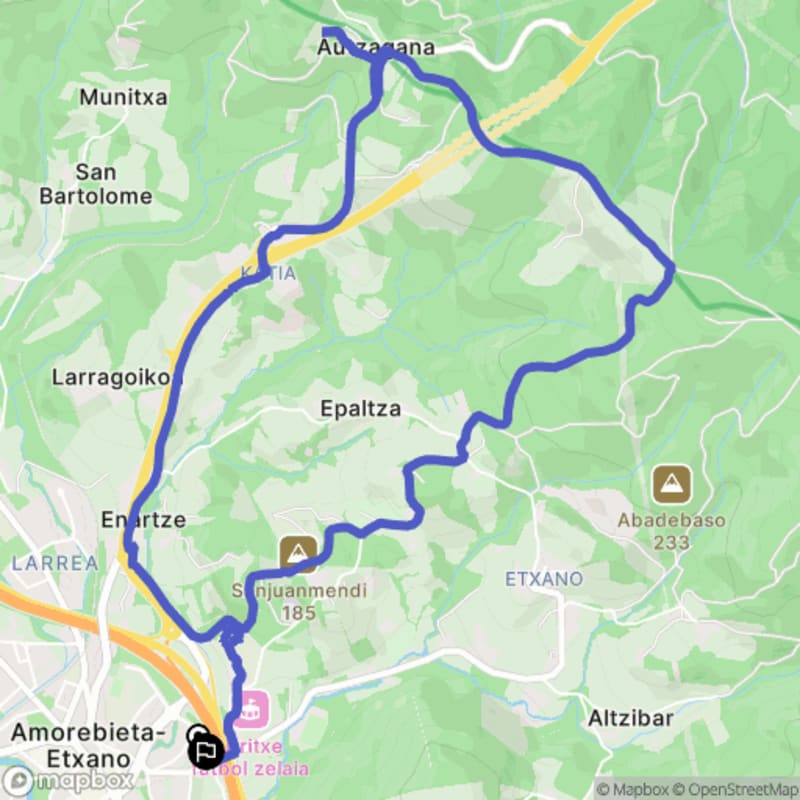 Randonnée nature au départ d'Arraibi à Amorebieta-Etxano, Euskadi - Amorebieta-Etxano
