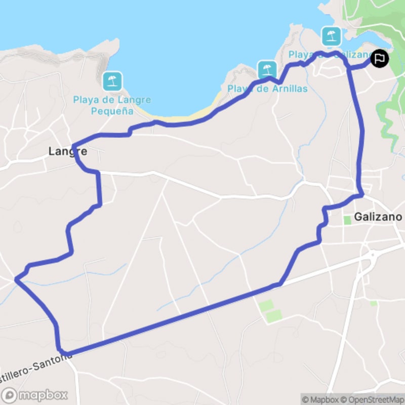 Randonnée côtière à Ribamontán al Mar depuis la pasarela playa La Canal