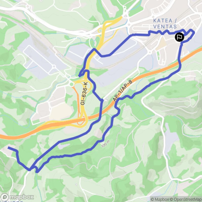 Randonnée nature au départ de Katea / Ventas à Irun, Euskadi - Irun