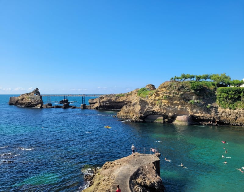 Promenade côtière entre Saint-Jean-de-Luz, Guéthary, Bidart et Biarritz - Saint-Jean-de-Luz