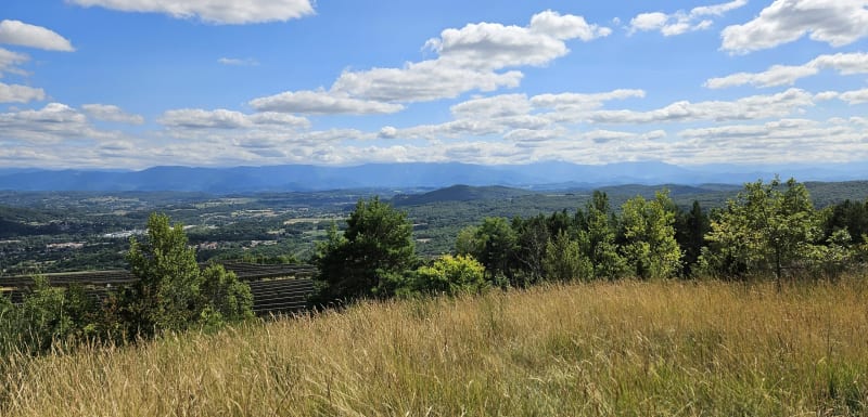 Montée sur carrière et finir sur Marignac - Boussens