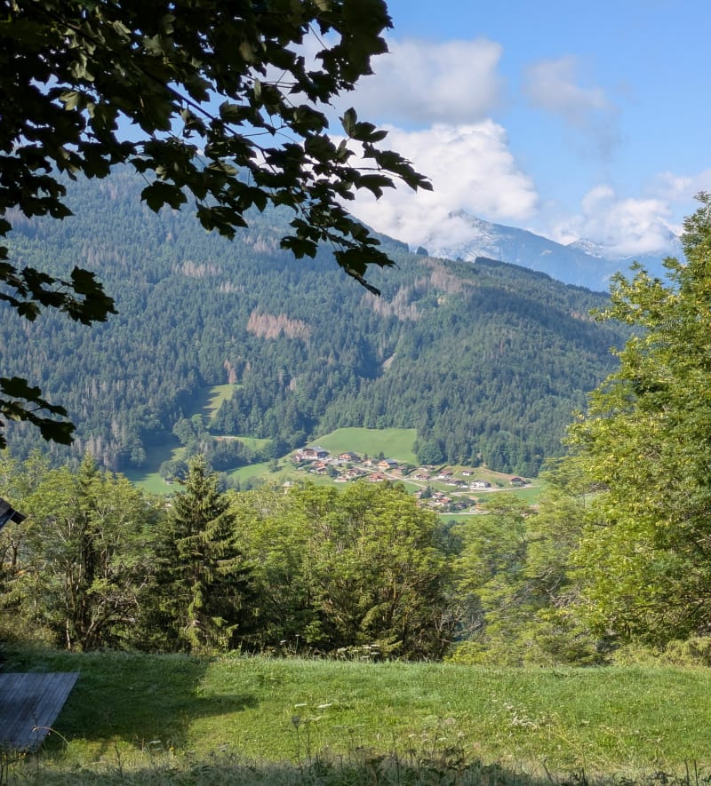 Vers le Danay d'en haut et les Mouilles - Saint-Jean-de-Sixt