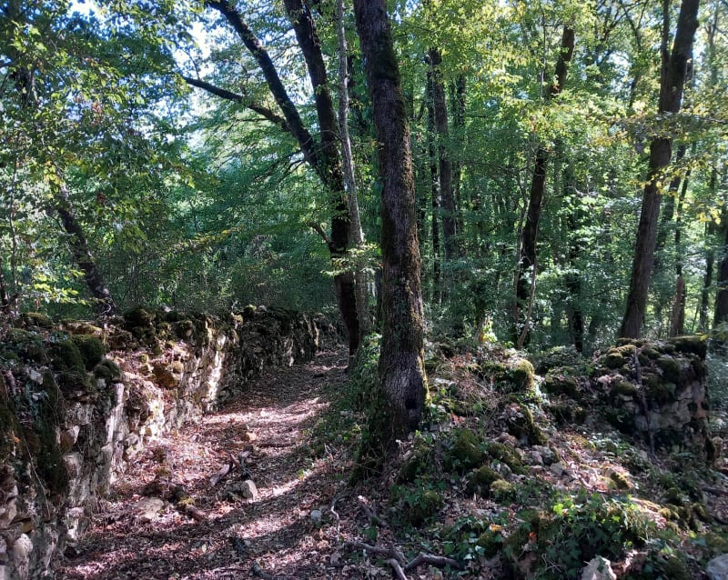 Boucle entre Envaux et Allas-les-Mines - Allas-les-Mines