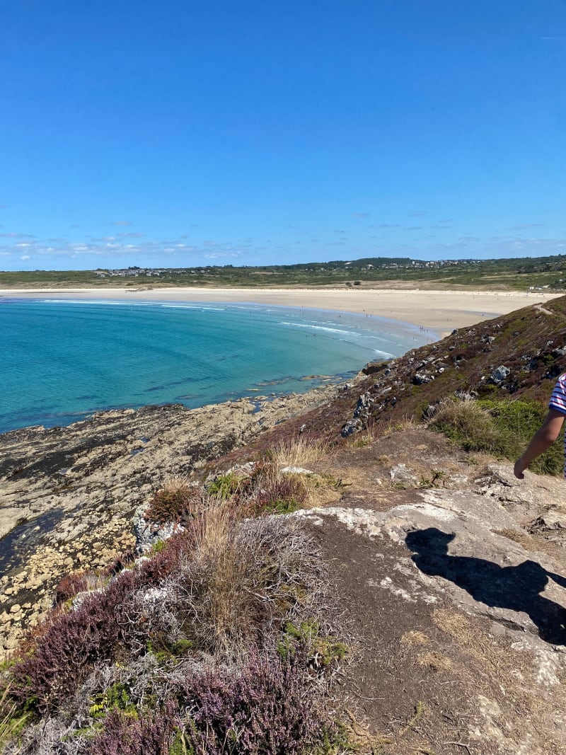 Pointe de Dinan plage de Kersiguénou - Crozon
