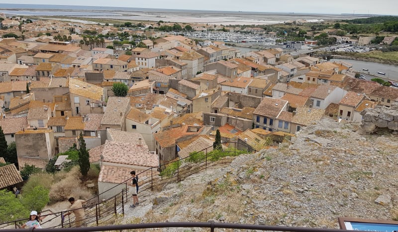 Le tour du lac de Gruissan et sa tour de Barberousse ! - Gruissan