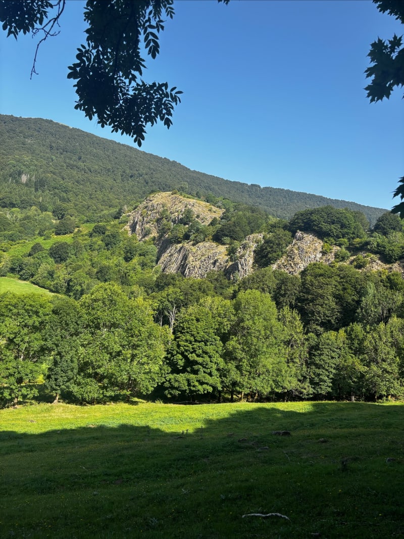 Parcours à la cascade de Faillitoux - Thiézac