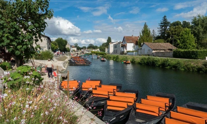 Petite boucle dans le marais à Sansais - Sansais