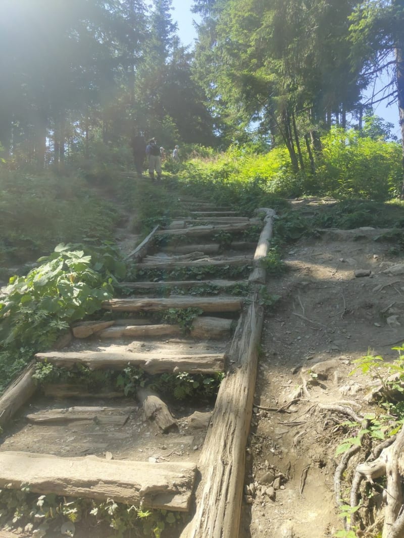 Droga Oswalda Balzera - Wiktorowki - Rusinowa Polana - Zakopane