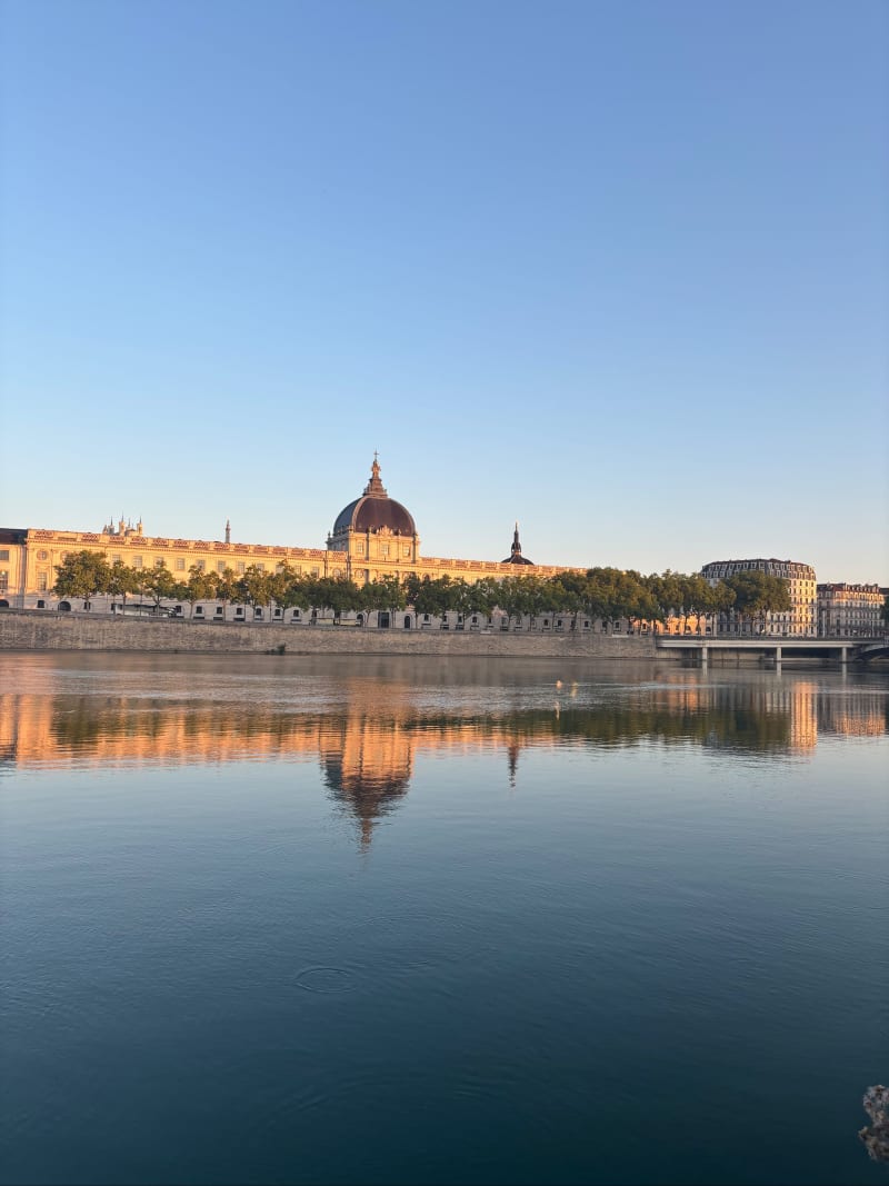 Lyon matinal depuis le Pont Lafayette - Lyon