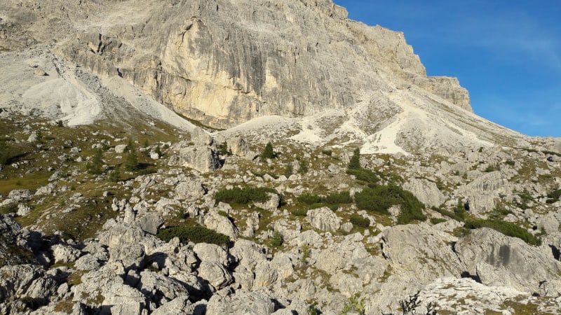 Du Passo Falzarego à Valparolla - Cortina d'Ampezzo