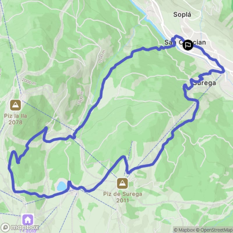Randonnée au départ de Salotta à Badia, Trentino-Alto Adige/Südtirol - San Cassiano