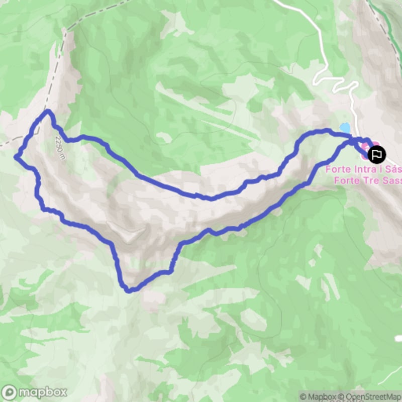 Randonnée au Passo Falzarego et découverte du Forte Tre Sassi