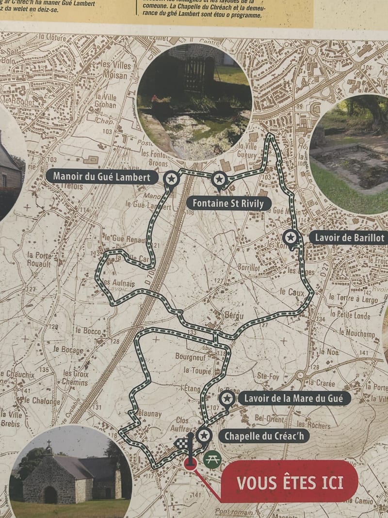 Circuit des lavoirs à Tregueux - Plédran