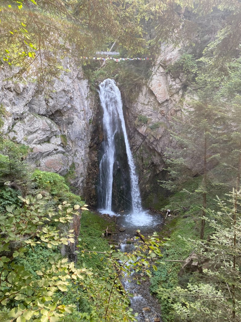 Les cascades de Garet - Campan