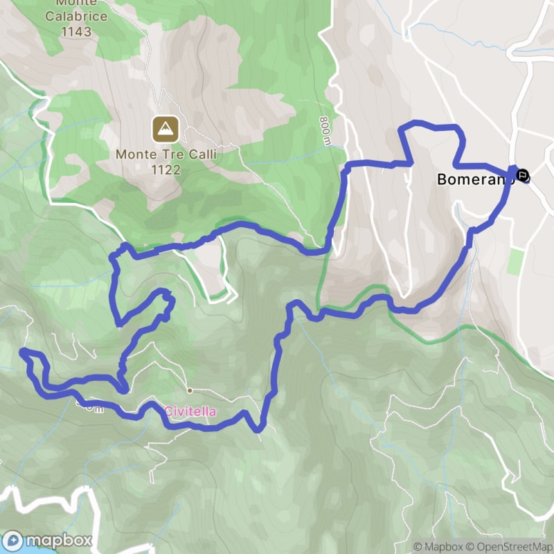 Randonnée panoramique à Agerola depuis Bomerano, Campanie - Pianillo