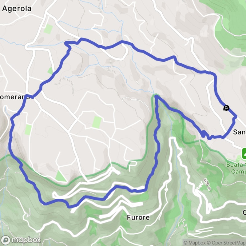 Randonnée nature au départ de San Lazzaro, Agerola en Campanie - Pianillo