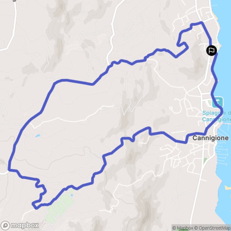 Randonnée à Cannigione : Exploration des sentiers de Sardaigne au départ de Via Lu Nibbaru - Cannigione