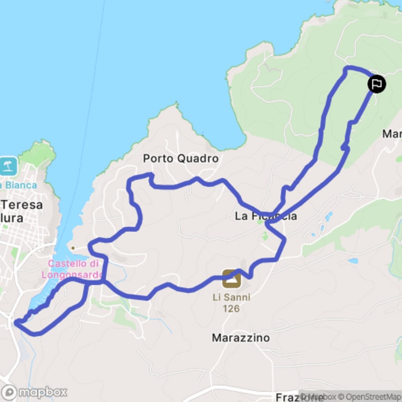 Randonnée à Lungoni/Santa Teresa Gallura depuis La Ficaccia
