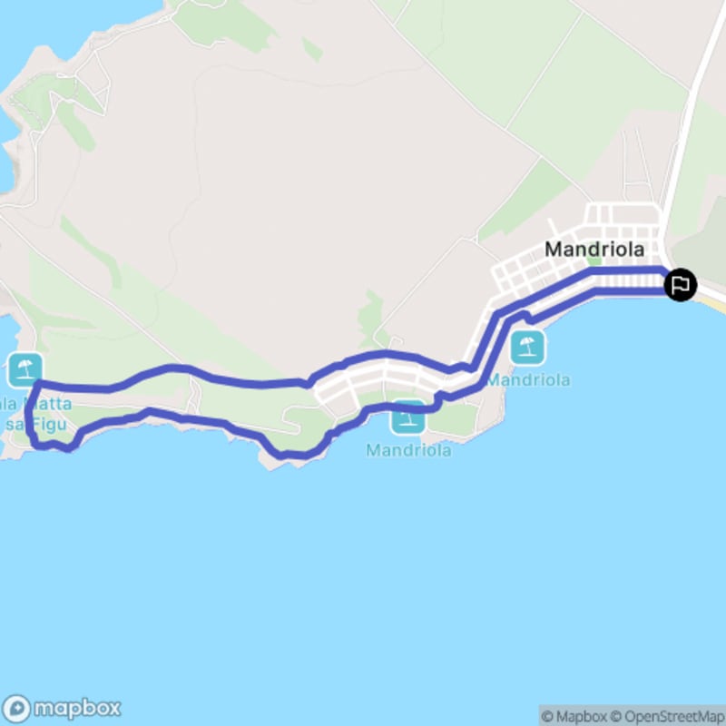 Randonnée à San Vero Milis: Exploration côtière au départ de Mandriola - Mandriola