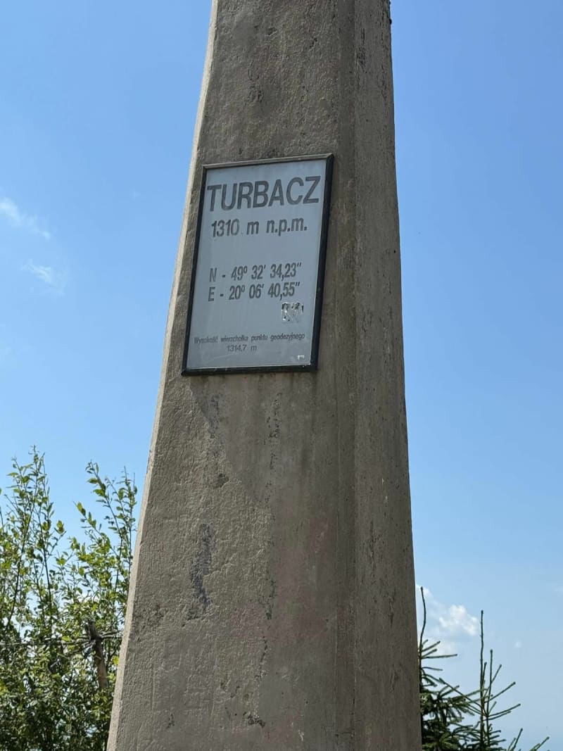 Turbacz z Nowego Targu, szlak zielony, powrót żolty - Nowy Targ