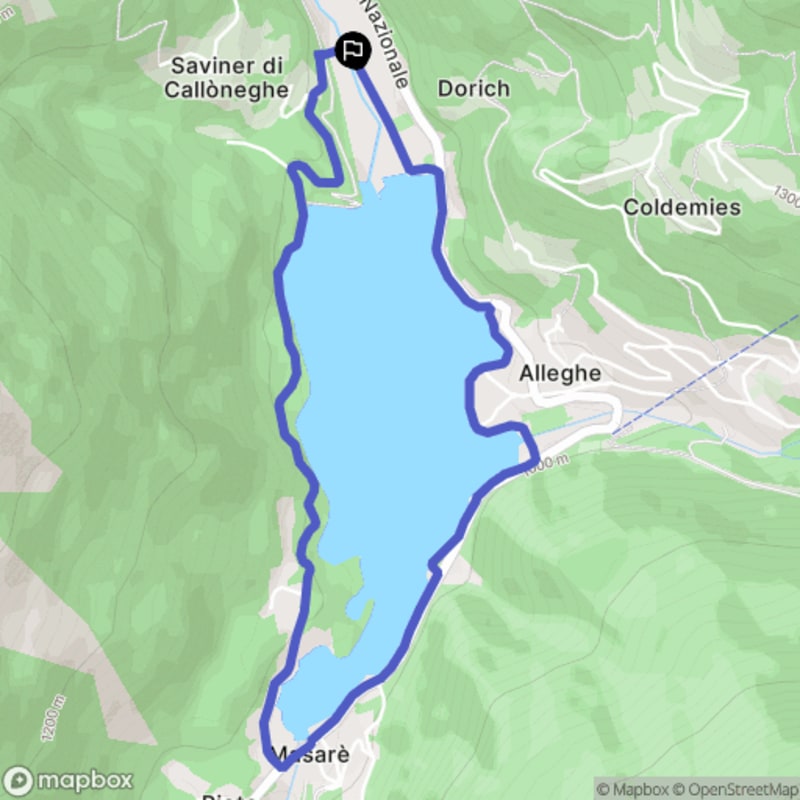 Randonnée à Alleghe au départ de Dorich : Découverte des paysages du Veneto - Saviner di Calloneghe