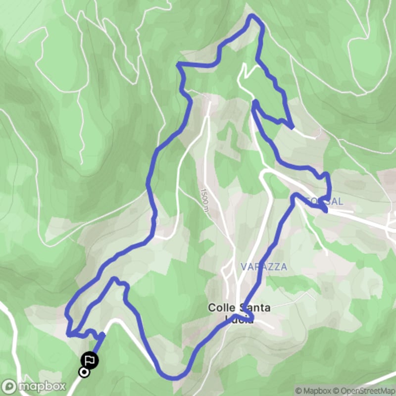 Randonnée à Colle Santa Lucia, Veneto : Exploration de Tie et ses environs