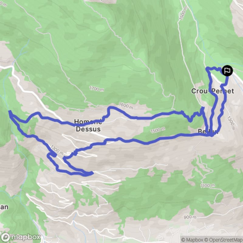 Randonnée à Sarre au départ de Thouraz Dessous, Valle d'Aosta