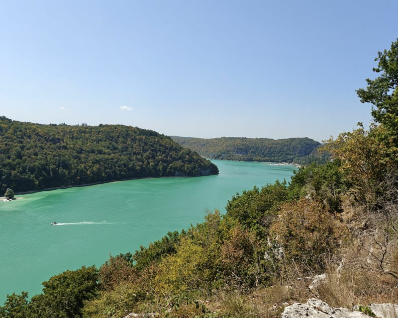 Rando le long du lac du Vouglans - La Tour-du-Meix
