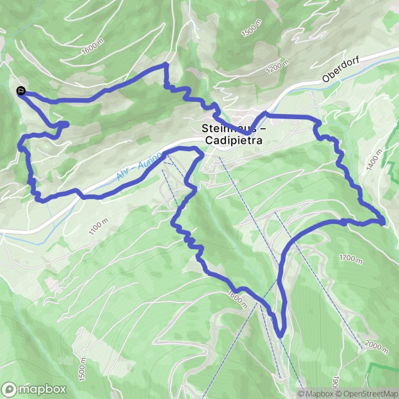 Randonnée à Ahrntal - Valle Aurina au départ de Frankhöfe - Franco