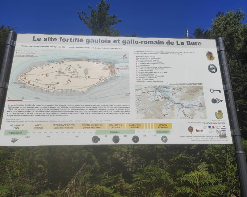 Camp celtique de la Bure - Hurbache