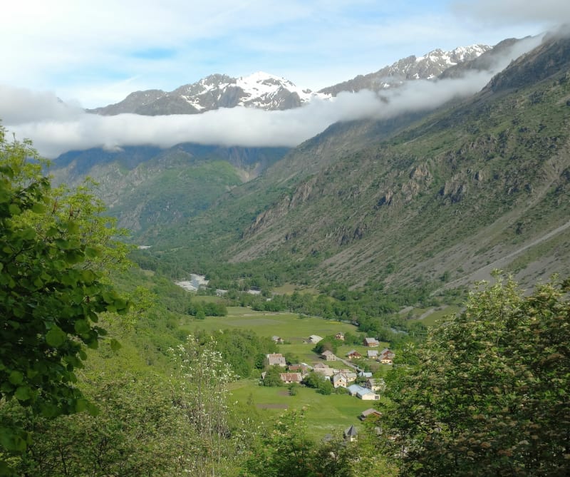 Pont des Oulles et cascade du Buchar - La Chapelle-en-Valgaudémar