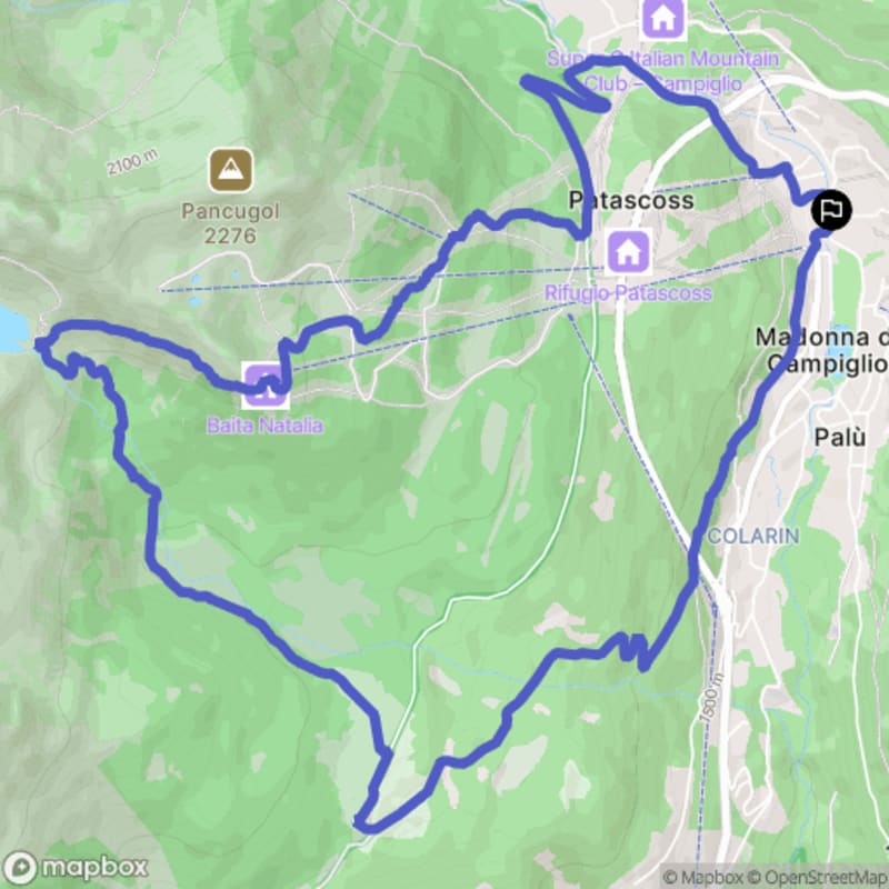 Randonnée pédestre au départ de Patascoss, Pinzolo : exploration du Trentin - Madonna di Campiglio