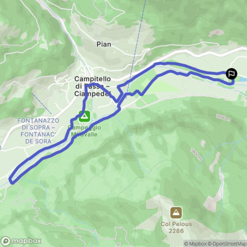 Randonnée au Fassa Park : Découverte des sentiers de Canazei - Canazei