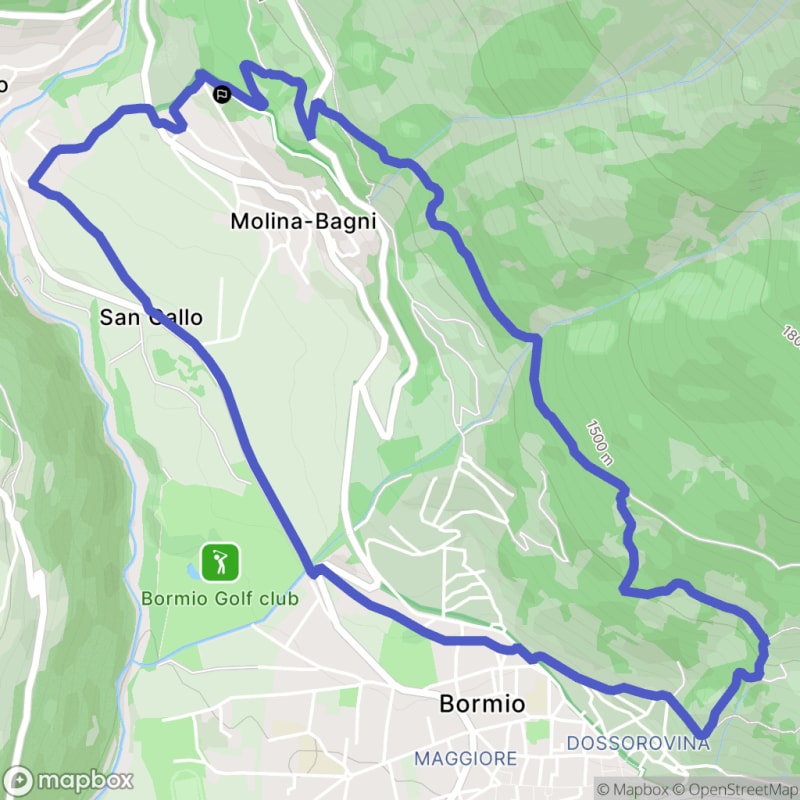 Randonnée à Valdidentro au départ de Molina-Bagni, Lombardie - Molina