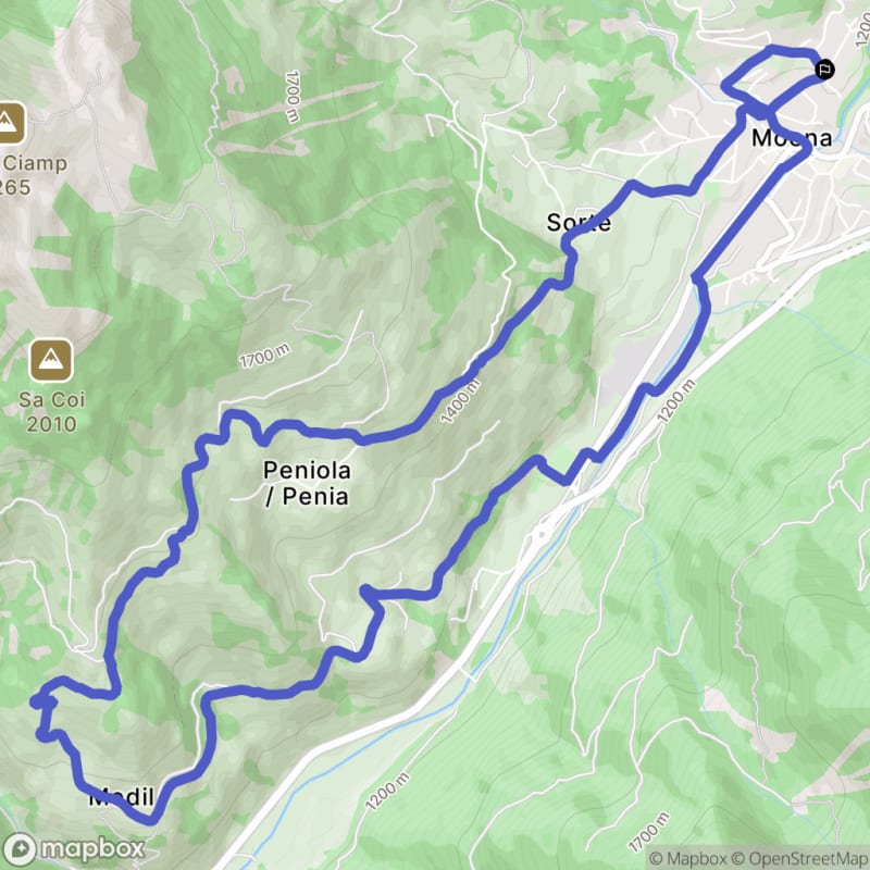 Randonnée au départ de Someda, Moena : Exploration des paysages alpins - Moena
