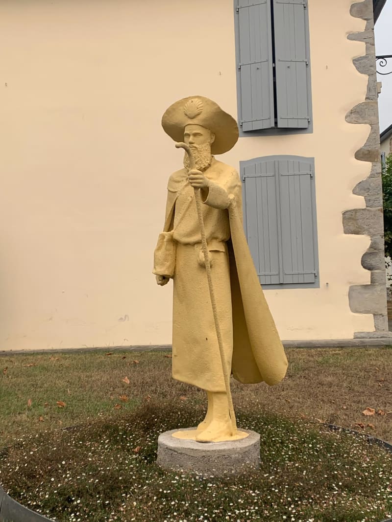 Chemin de compostelle voie de Tours. Bergouye /St Palais - Bergouey-Viellenave