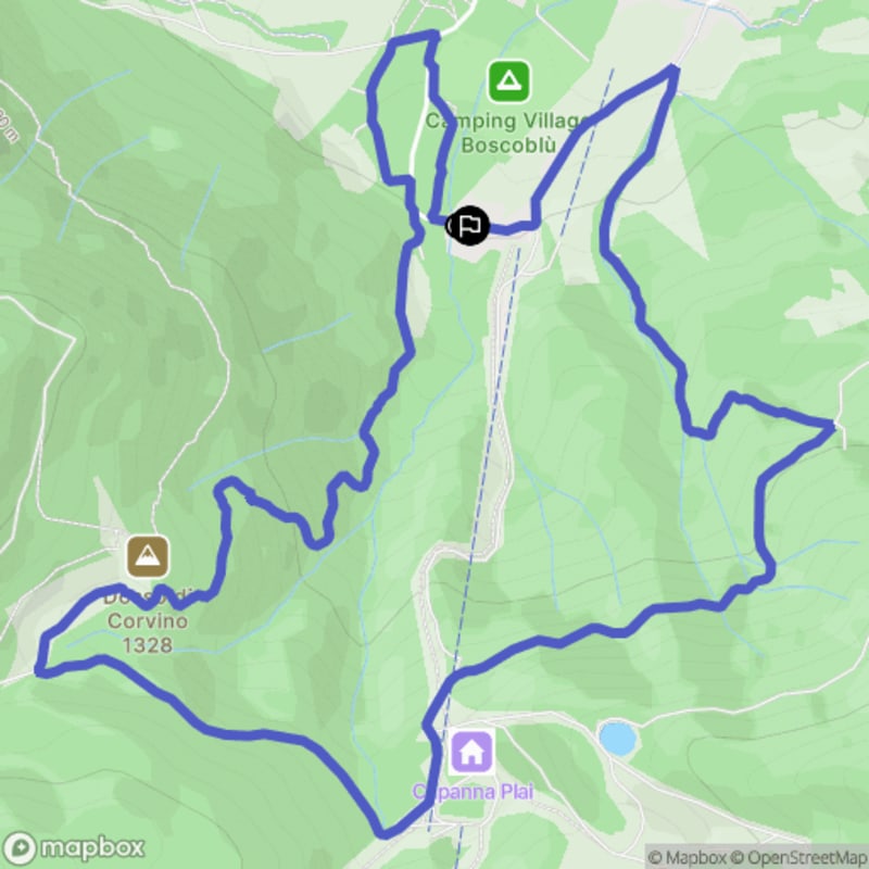 Randonnée au départ d'Ogne à Borno : Exploration de la Valle di Corvino