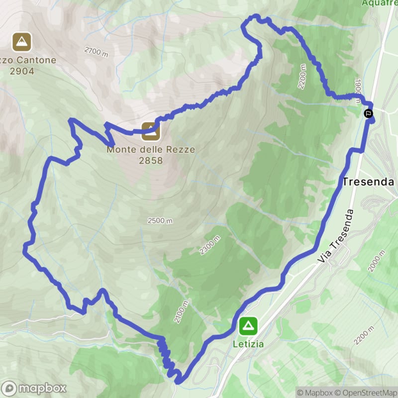 Randonnée à Livigno au départ de Tresenda : exploration des sentiers nature - Compart