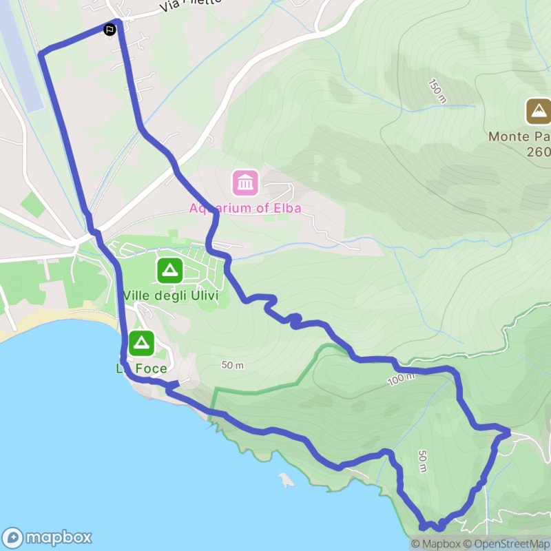 Randonnée nature à Campo nell'Elba vers Monte La Foce - Bonalaccia-filetto