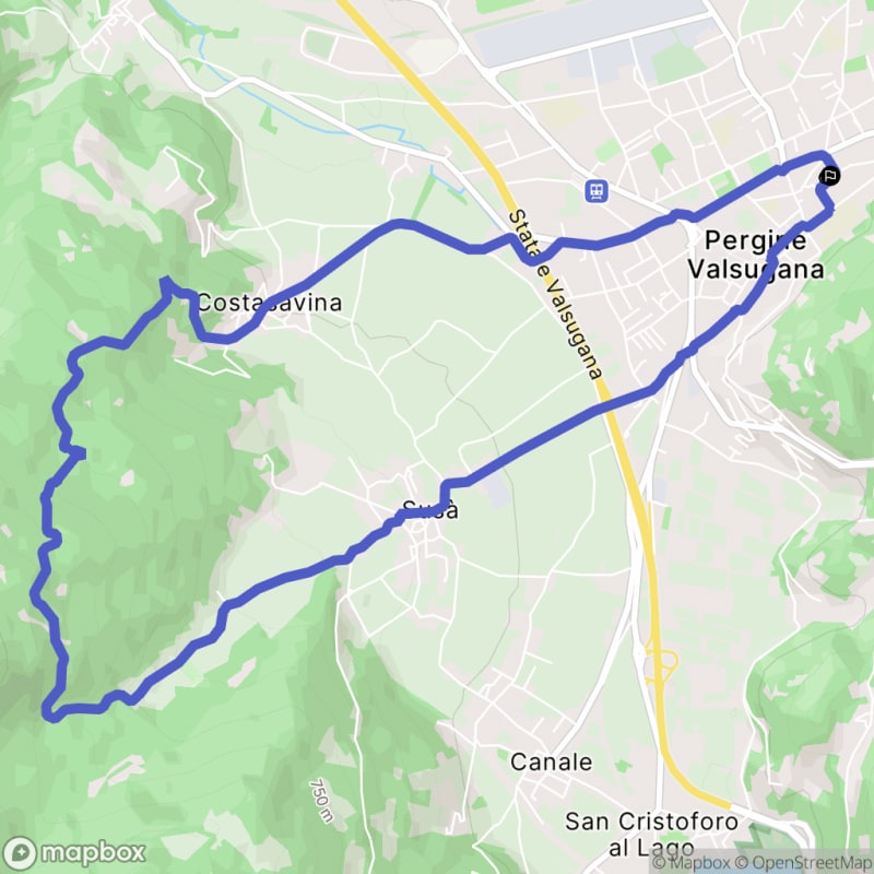 Randonnée nature au départ de Fontanabotte, Pergine Valsugana - Pergine Valsugana