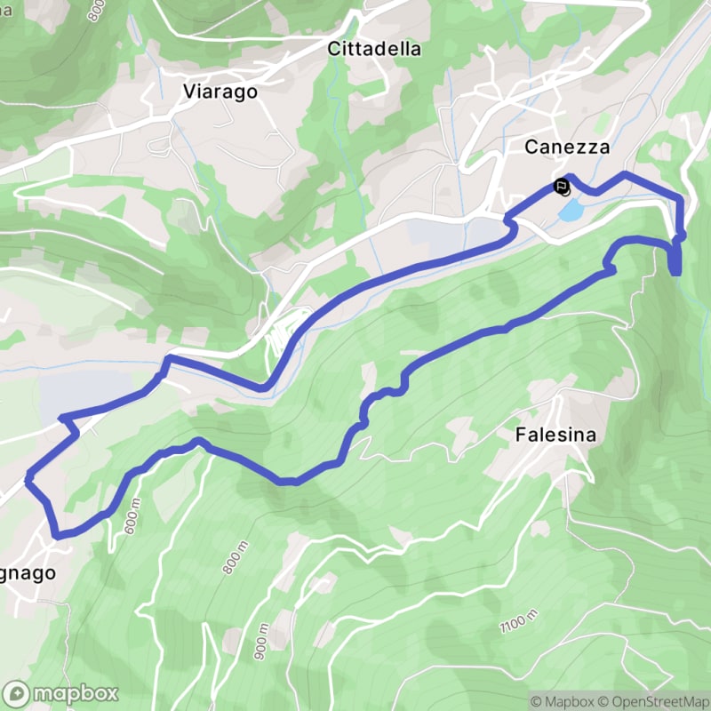 Randonnée à Pergine Valsugana depuis Portolo : Itinéraire Nature - Canezza