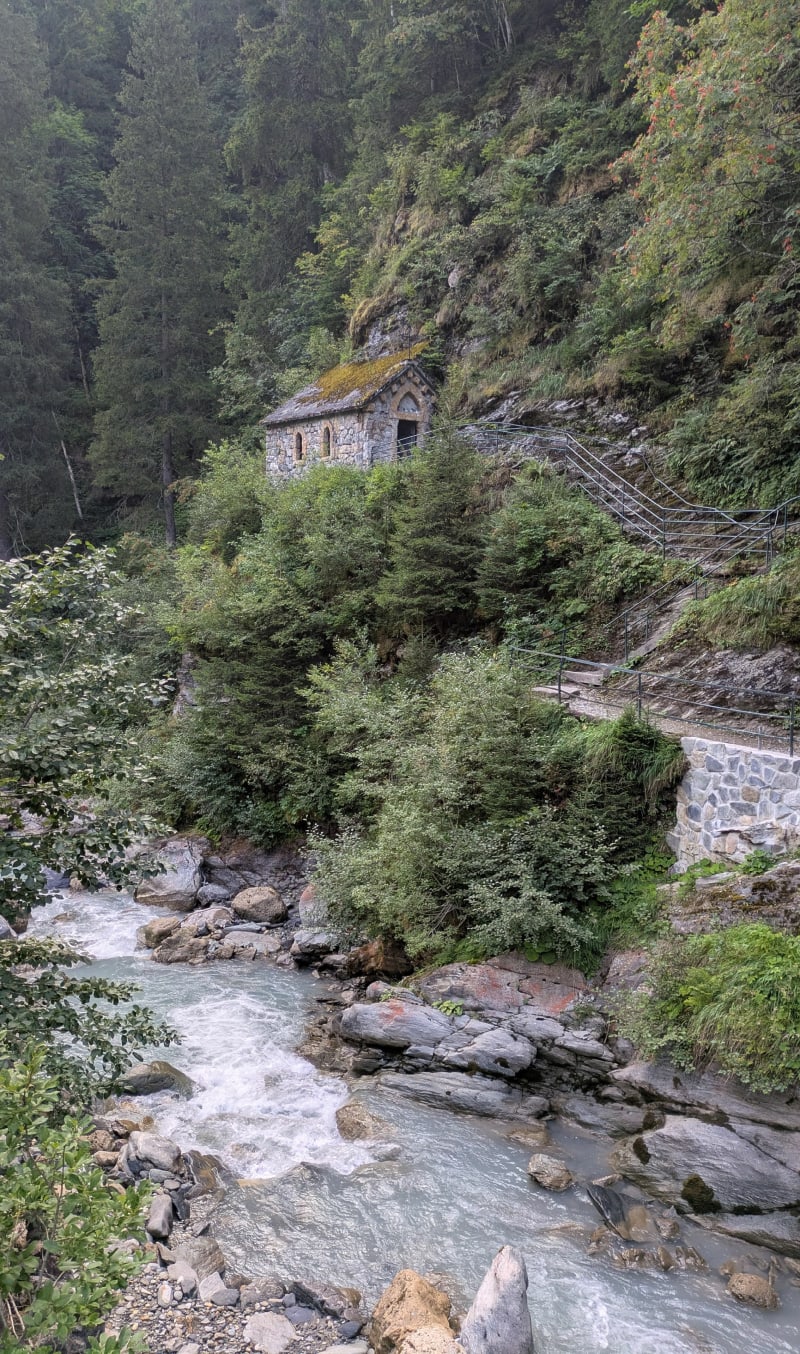 Les Contamines, le long du Bon Nant - Les Contamines-Montjoie