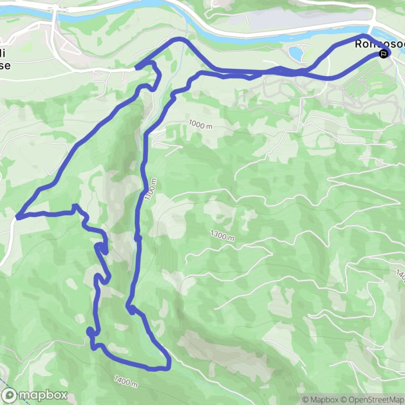 Randonnée nature au départ de Roncosogno, Tesero, Trentino-Alto Adige - Lago
