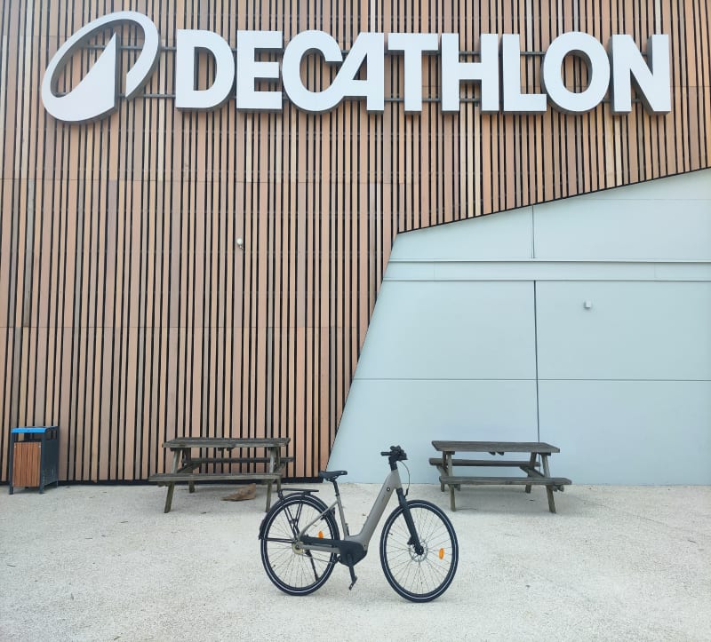 Test vélo électrique - Decathlon Bois Sénart - Cesson