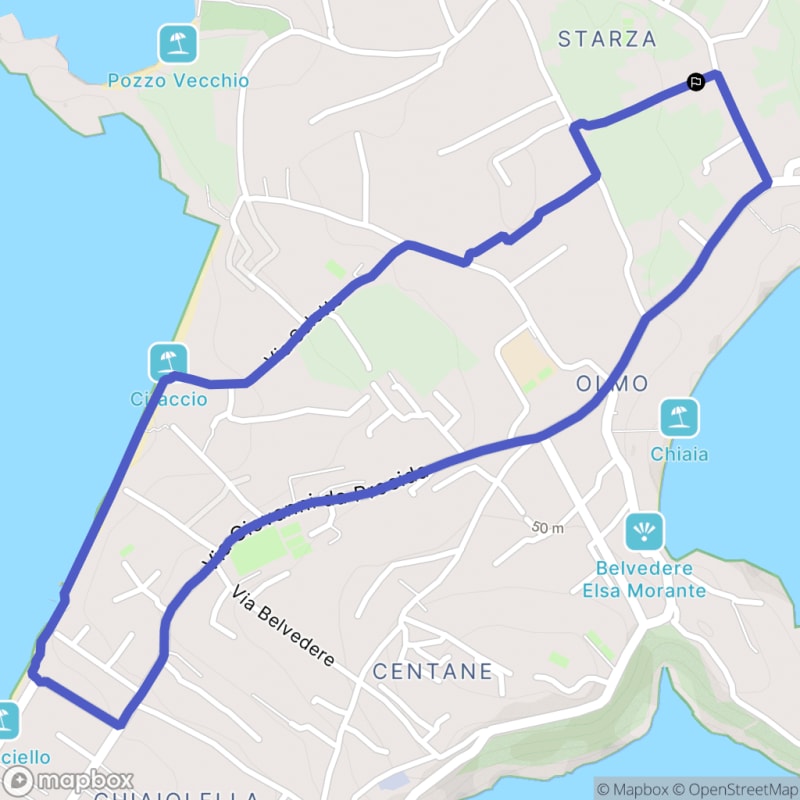 Randonnée au départ de Starza, Vapoforno à Procida, Campania - Procida