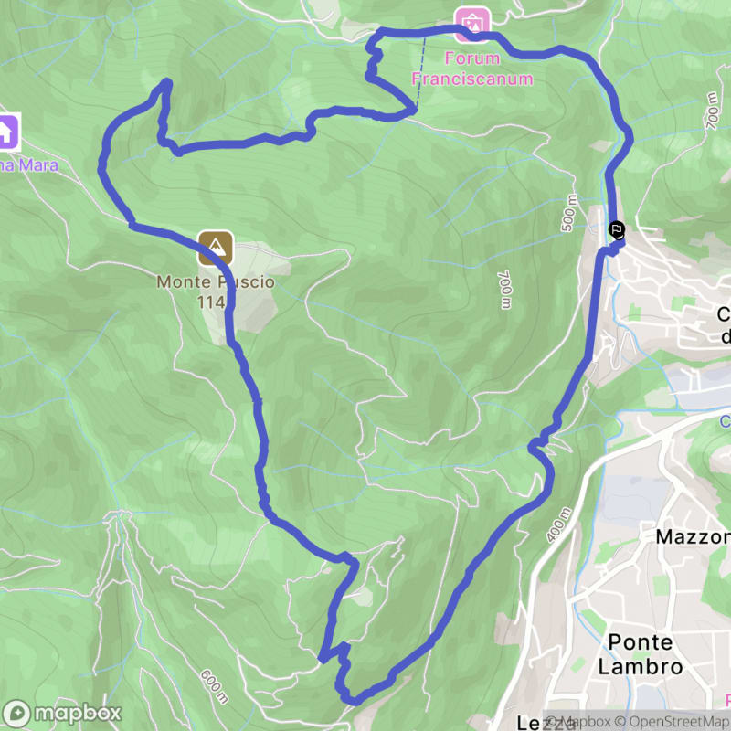Randonnée à Caslino d'Erba au départ du Parcheggio Baita Alpini - Caslino D'erba