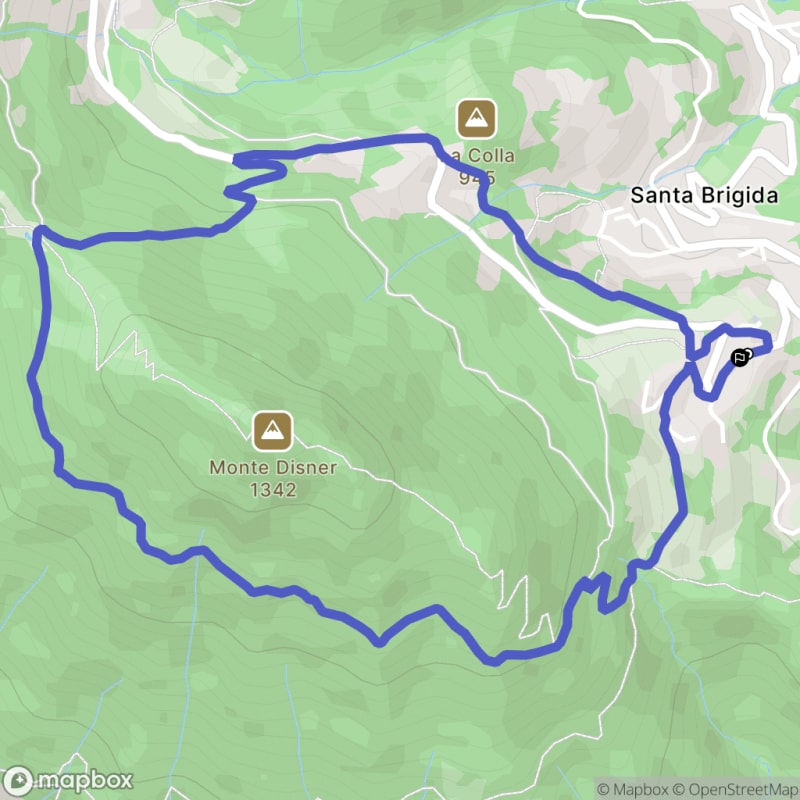 Randonnée à Santa Brigida: Découverte des sentiers de Colla - Muggiasca - Colla-muggiasca