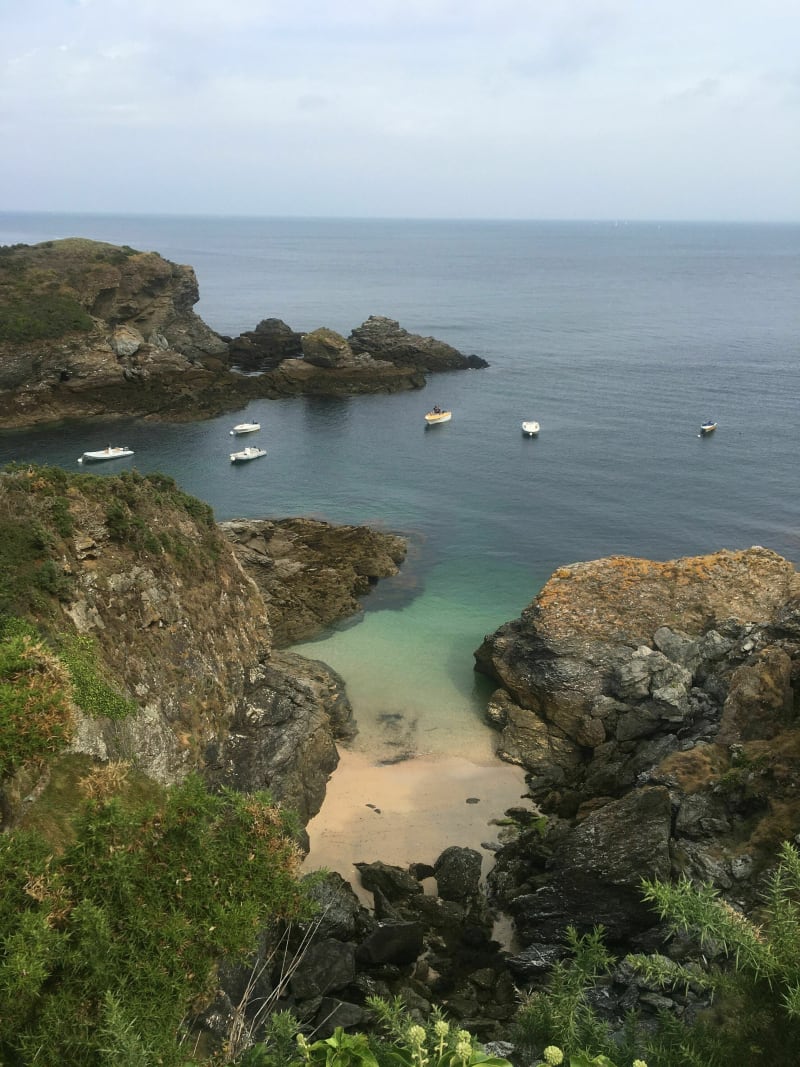 Du Camping Bordeneo à Sauzon par la côte - Sauzon